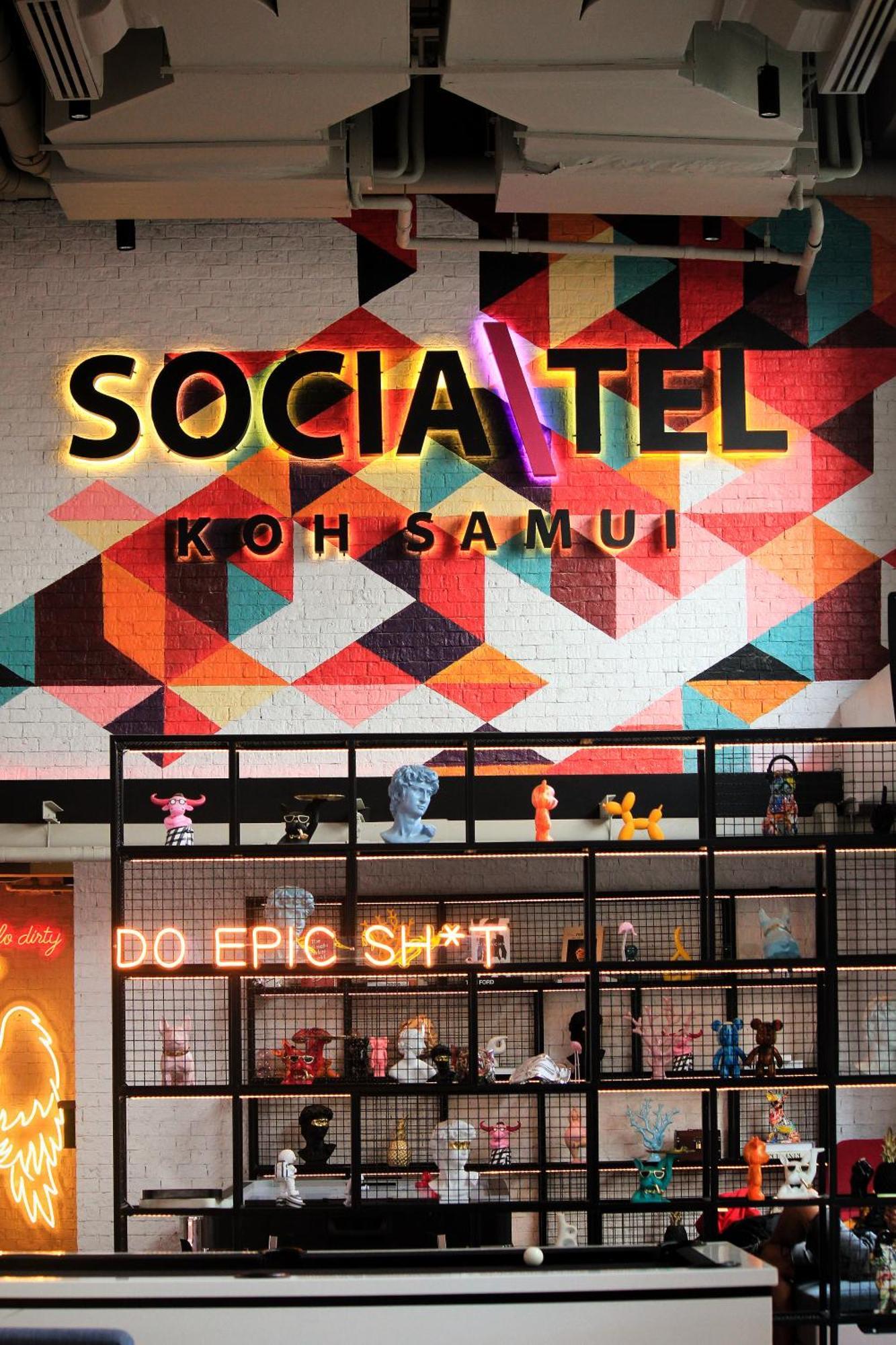 ホテル Socialtel Koh Samui (Adults Only) チャウエン エクステリア 写真